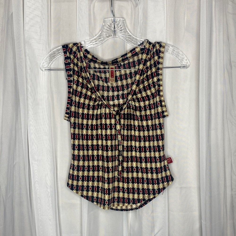 XOXO Jeans Patterned Tank Top US Womens S